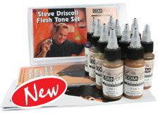 New Com-Art Steve Driscoll Flesh Tone Set