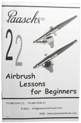 22 Airbrush Lessons for Beginners Booklet