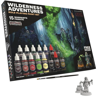 The Army Painter GameMaster: Wilderness Adventures Role-playing Paint Set (15 x 18ml)
