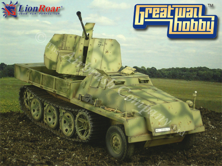 GreatWall Hobby 1/35 scale German 3.7cm Flak43 auf sWS