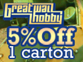 5% off GreatWall Hobby QTY BREAK