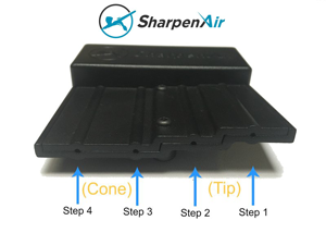 SharpenAir Needle Sharpening Device