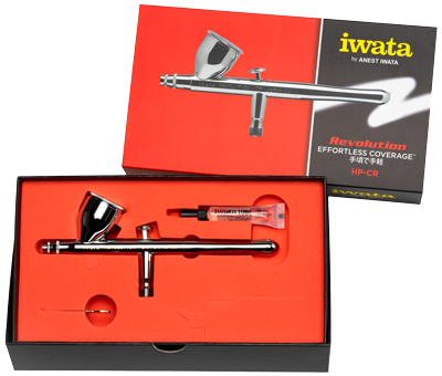 Iwata Smart Jet Plus Handle Tank Art and Graphics Airbrush Kit