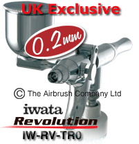 New Iwata Revolution TR-0 airbrush
