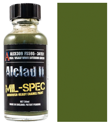 Alclad II USN/USAAF WWII Interior Green (30ml), Airbrushes.com Alclad II USN/USAAF WWII Interior Green (30ml), Airbrushes.com