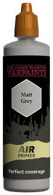 The Army Painter Warpaints Air Matt Grey Primer (100ml)