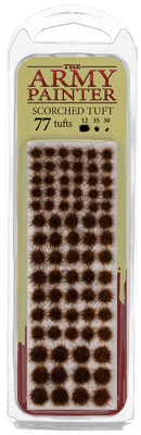 The Army Painter Battlefield Basing: Scorched Tuft (77 tufts)