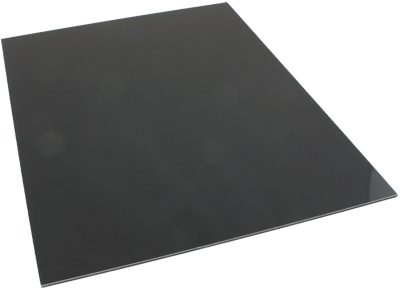 Double-sided Aluminium Panel Black (40 x 60cm)