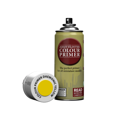 The Army Painter Colour Primer Daemonic Yellow (400ml)