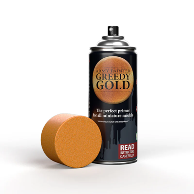 The Army Painter Colour Primer Greedy Gold (400ml)