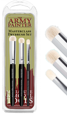 The Army Painter Masterclass Drybrush Set