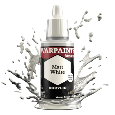 The Army Painter Warpaints Fanatic: Matt White (30ml)