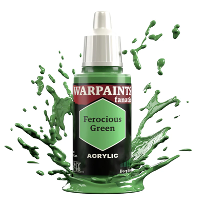 The Army Painter Warpaints Fanatic: Ferocious Green (30ml)