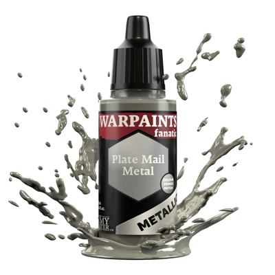 The Army Painter Warpaints Fanatic Metallic: Plate Mail Metal (30ml)