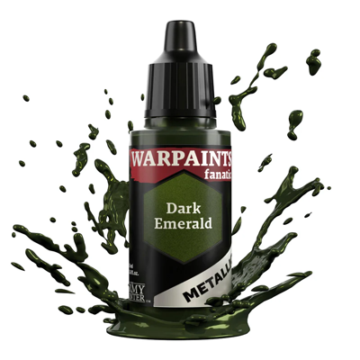 The Army Painter Warpaints Fanatic Metallic: Dark Emerald (30ml)