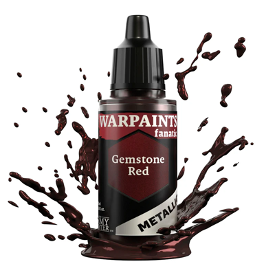 The Army Painter Warpaints Fanatic Metallic: Gemstone Red (30ml)