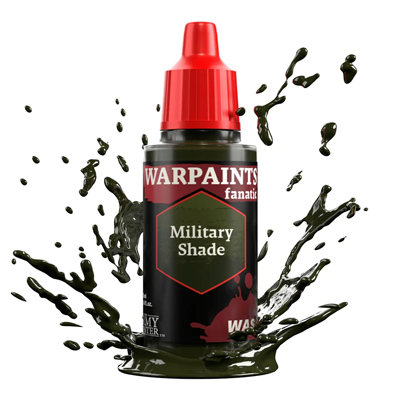 The Army Painter Warpaints Fanatic Wash: Military Shade (30ml)