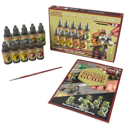 The Army Painter Speedpaint Metallic Set 2.0