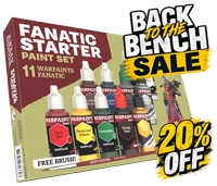 The Army Painter Warpaints Fanatic: Starter Set [Back to the Bench SALE]