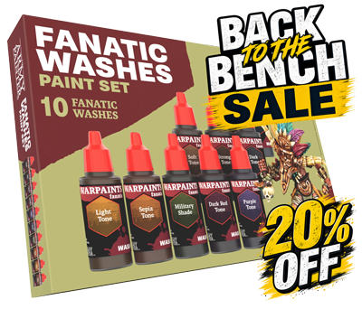The Army Painter Warpaints Fanatic: Washes Set [Back to the Bench SALE]