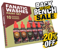The Army Painter Warpaints Fanatic: Washes Set [Back to the Bench SALE]