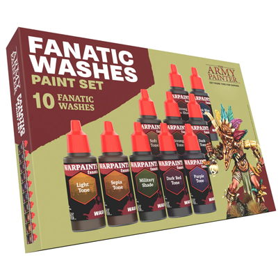 The Army Painter Warpaints Fanatic: Washes Paint Set (set of 10)