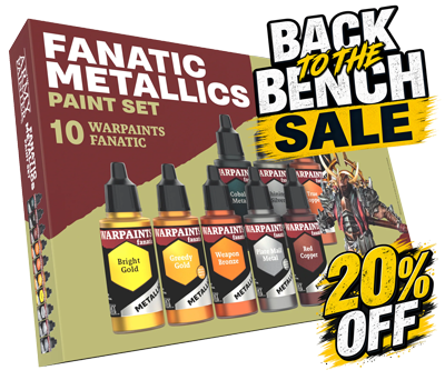 The Army Painter Warpaints Fanatic: Metallics Set [Back to the Bench SALE]