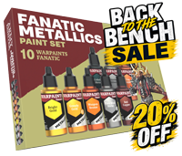 The Army Painter Warpaints Fanatic: Metallics Set [Back to the Bench SALE]