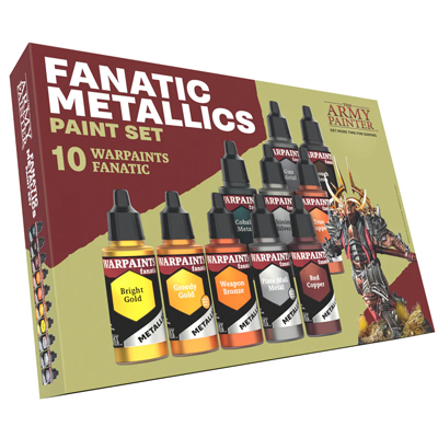 The Army Painter Warpaints Fanatic: Metallics Set (set of 10)