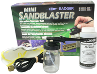 Badger Mini Sandblaster Abrasive Gun Set
