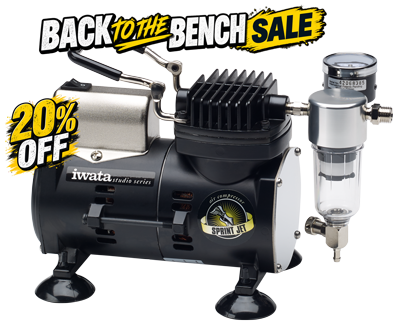 Iwata Sprint Jet Compressor [Back to the Bench SALE]