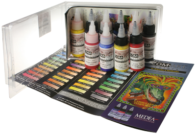 Verre Peinture Set peinture Kit transparent opaque colorés peintures UK Stockist