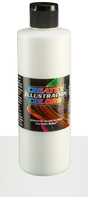 Createx Illustration Transparent White 8oz (240ml)