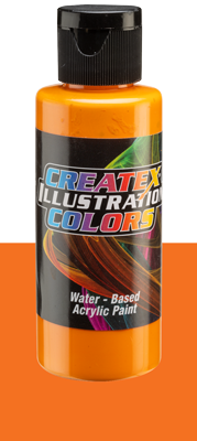 Createx Illustration Opaque Orange 2oz (60ml)