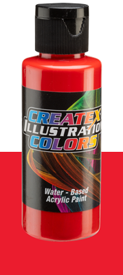 Createx Illustration Opaque Red 2oz (60ml)