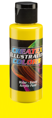 Createx Illustration CMYK Yellow 2oz (60ml)