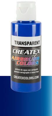 Createx Airbrush Colors Transparent Ultramarine Blue 2oz (60ml)
