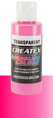 Createx Airbrush Colors Transparent Flamingo Pink 2oz (60ml)