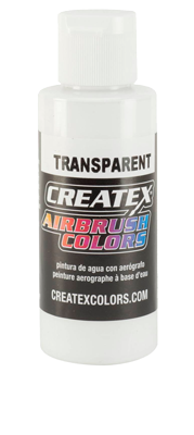 Createx Airbrush Colors Transparent Tinting White 2oz (60ml)