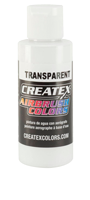 Createx Airbrush Colors Transparent Tinting White 2oz (60ml)