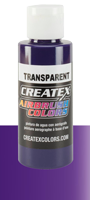 Createx Airbrush Colors Transparent Purple 2oz (60ml)