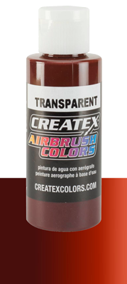 Createx Airbrush Colors Transparent Red Oxide 2oz (60ml)