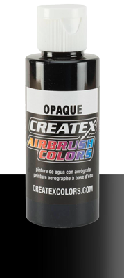 Createx Airbrush Colors Opaque Black 2oz (60ml)