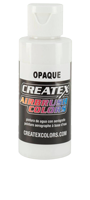 Createx Airbrush Colors Opaque White 2oz (60ml)