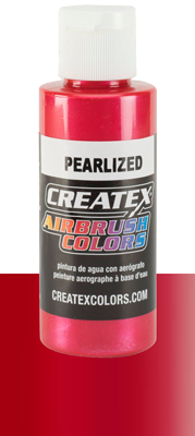 Createx Airbrush Colors Pearlized Red 2oz (60ml)