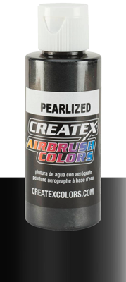 Createx Airbrush Colors Pearlized Black 2oz (60ml)