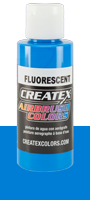 Createx Fluorescent Blue 2oz (60ml)