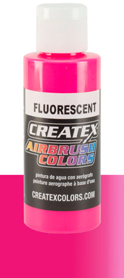 Createx Airbrush Colors Fluorescent Hot Pink 2oz (60ml)