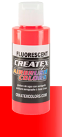 Createx Airbrush Colors Fluorescent Red 2oz (60ml)