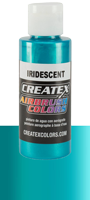 Createx Airbrush Colors Iridescent Turquoise 2oz (60ml)